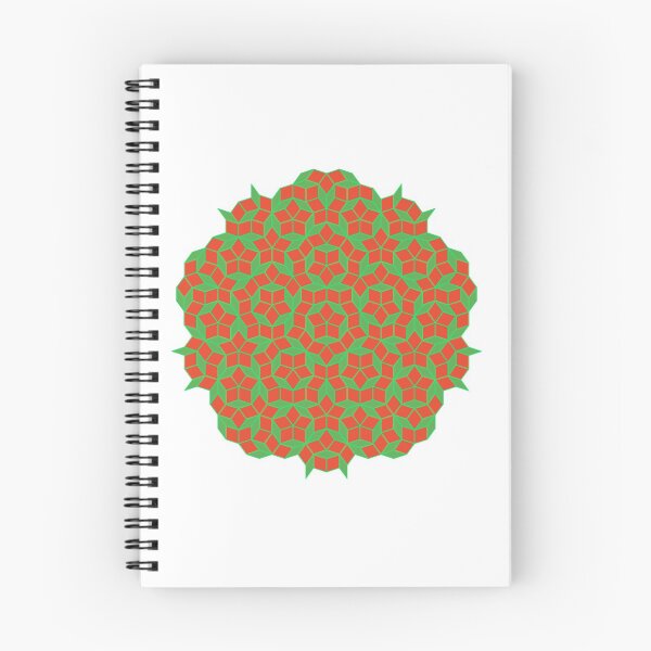 Item preview, Aperiodic tiling - Red and Green - Christmas colors designed and sold by rahilvalani.