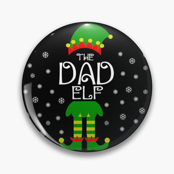 Artikelvorschau, The Dad Elf - Familien-Matching-Geschenk für Weihnachten 2020 entworfen und verkauft von WordsmithNerd.