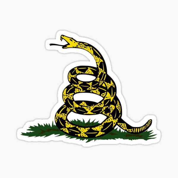 Item preview, Gadsen snake logo designed and sold by frihetfungerar.