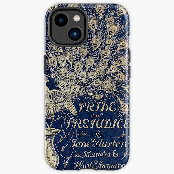 Pride And Prejudice Peacock Edition Book Cover iPhone Tough Case