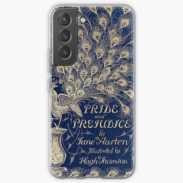 Pride And Prejudice Peacock Edition Book Cover Samsung Galaxy Soft Case