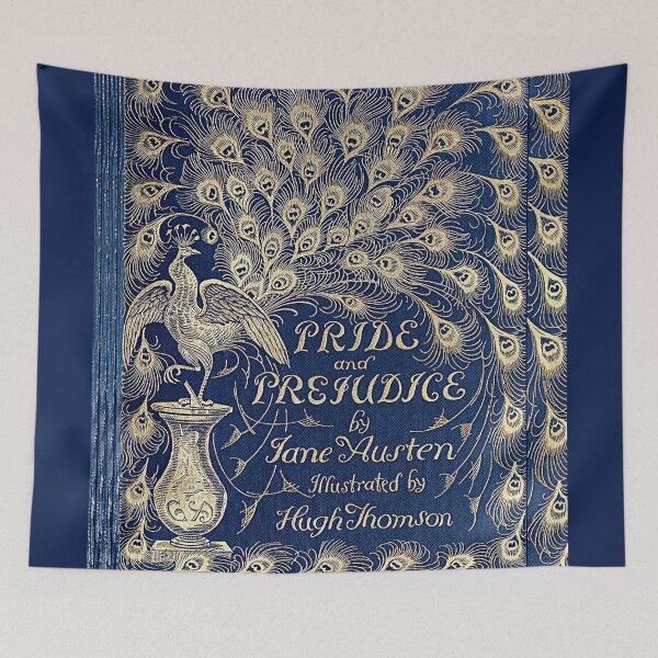 Item preview, Pride And Prejudice Peacock Edition Book Cover designed and sold by JoolyA.