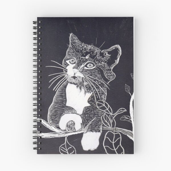 Aperçu de l'œuvre Chaton profitant de la vue créée et vendue par Trudie Moore.