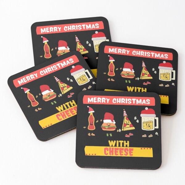 Item preview, Merry Christmas With Cheese designed and sold by The Full Cart.