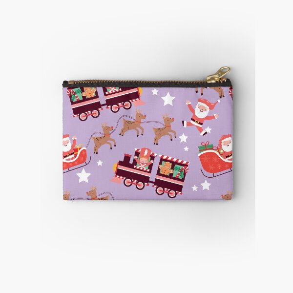 Item preview, Christmas Pattern Design #013 - Santa on Rein Deer Sled & Train designed and sold by isko1977.