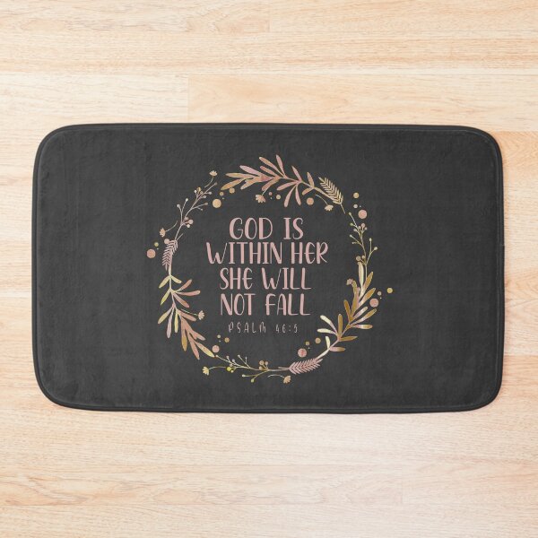 Item preview, god is within her she will not fall designed and sold by Sage86.