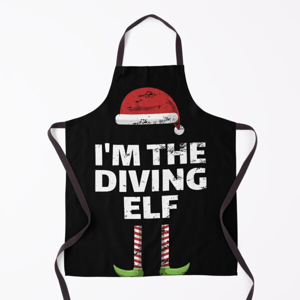 Item preview, Christmas diving elf matching group costume Retro Vintage designed and sold by Jeangel97.