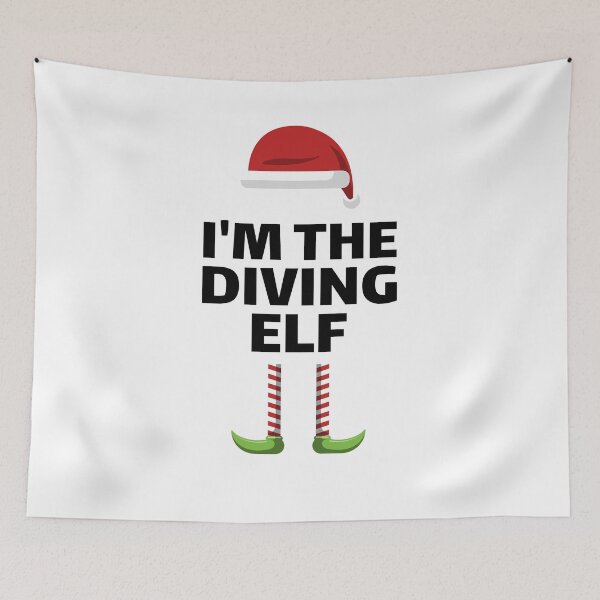 Item preview, Christmas diving elf matching group costume designed and sold by Jeangel97.