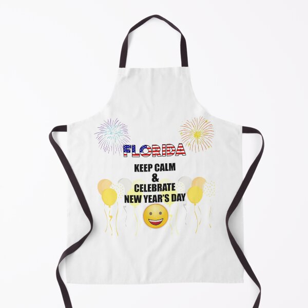 Item preview, Florida Keep Calm & Celebrate New Year Day | Florida Edition designed and sold by BestBash.