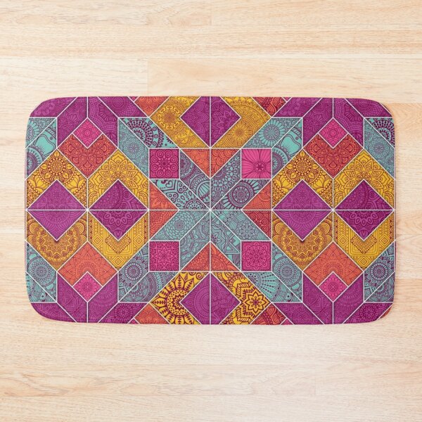 Item preview, Paisley Floral Flower Geometric  Design V83 designed and sold by MrRoccoBlue.