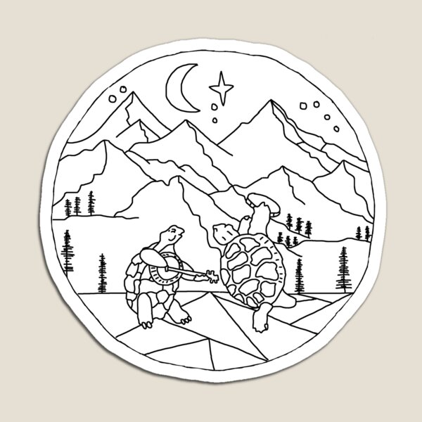 Mount Marcy adirondacks design Magnet