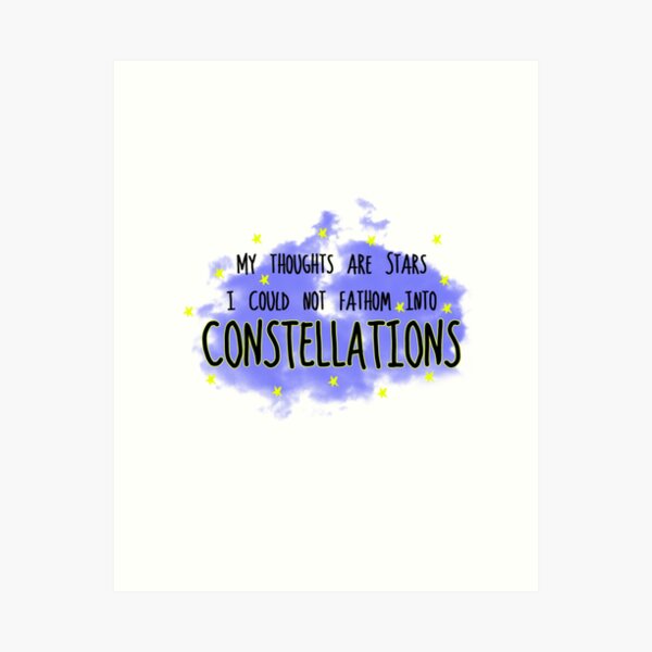 Item preview, THE FAULT IN OUR STARS - CONSTELLATIONS designed and sold by thedreamshirt.
