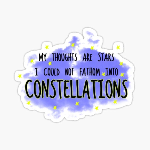 Item preview, THE FAULT IN OUR STARS - CONSTELLATIONS designed and sold by thedreamshirt.