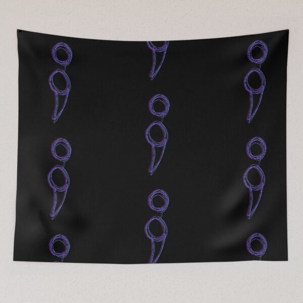 Item preview, Two-Line Semicolon designed and sold by Abby Ensslen.