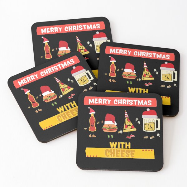 Item preview, Merry Christmas With Cheese designed and sold by The Full Cart.