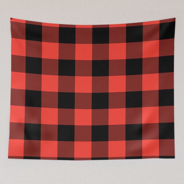 Item preview, Red and black checkered pattern designed and sold by acidmit.