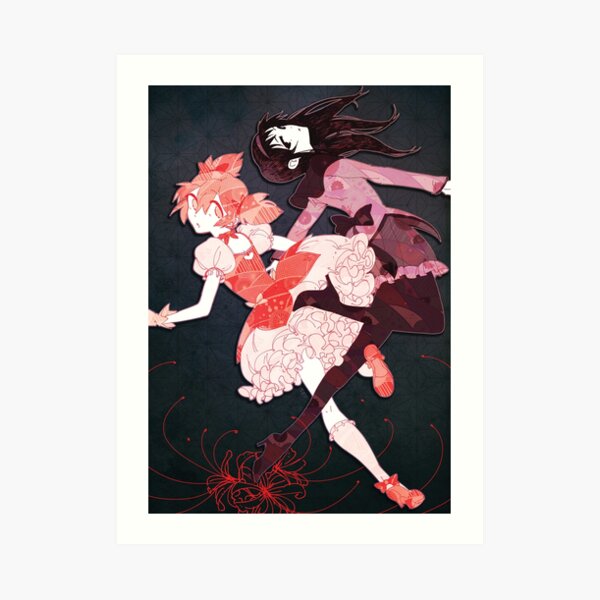 Homura Akemi Art Prints Redbubble