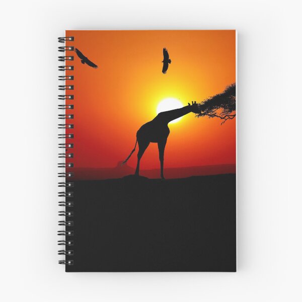 Item preview, Sunset Giraffe Birds designed and sold by Patrick David.