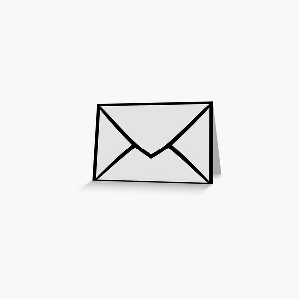 E-Mail Symbol Greeting Card