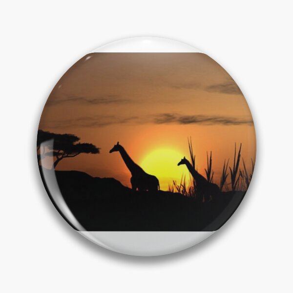 Artikelvorschau, Sonnenuntergang Giraffe entworfen und verkauft von Patrick David.