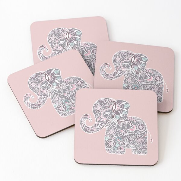Artikelvorschau, Baby Elefant Mandala entworfen und verkauft von squishyrainbow.