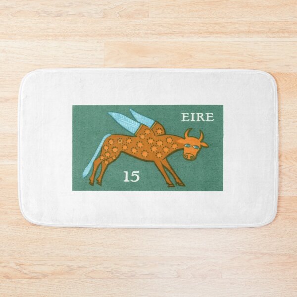 Item preview, 1975 IRELAND Winged Ox Postage Stamp designed and sold by retrographics.