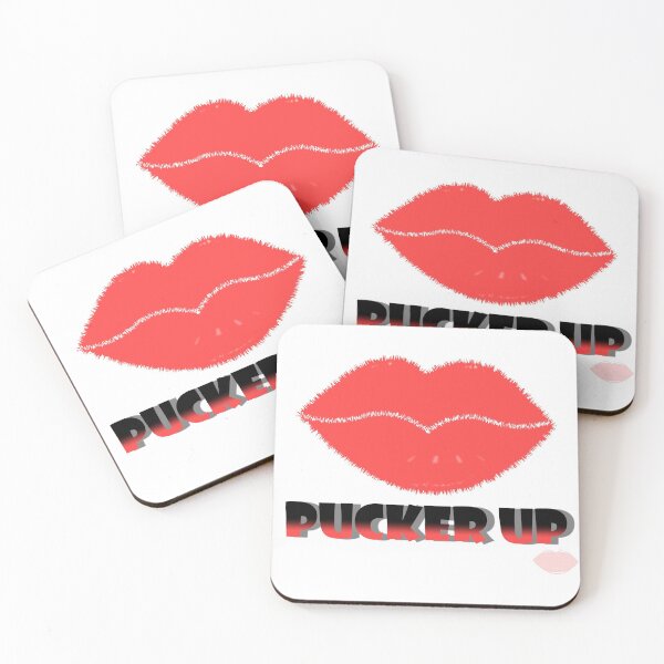 Item preview, Lips with the words Pucker Up designed and sold by EnchantedDreamr.