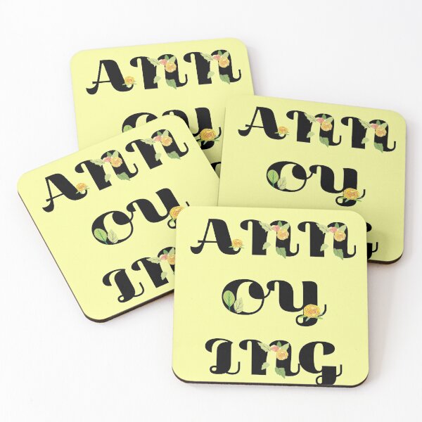 Item preview, Annoying word typography  designed and sold by Nonsense and Relish.