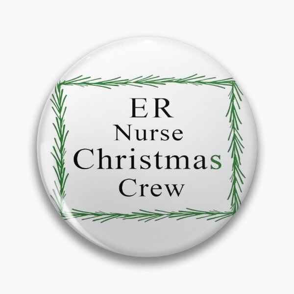 Item preview, Emergency Room Nurse Christmas Crew designed and sold by NancyArtDesigns.