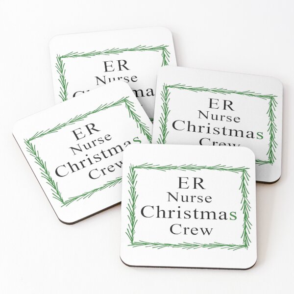 Item preview, Emergency Room Nurse Christmas Crew designed and sold by NancyArtDesigns.