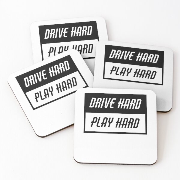 Item preview, Drive Hard Play Hard designed and sold by KarmaRoots.