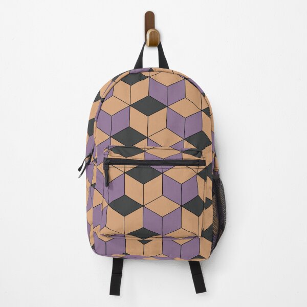 Item preview, Black, Purple and Brown Kikko Traditional Japanese Pattern designed and sold by Heedee Design.