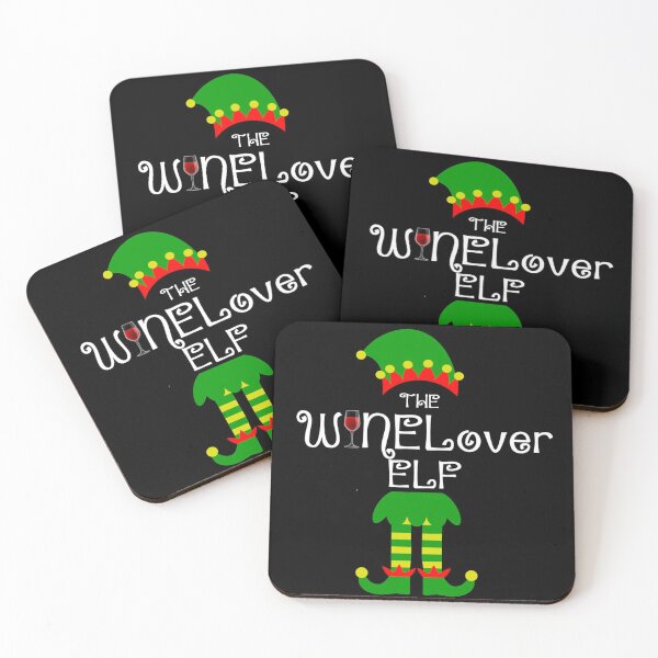 Item preview, The Wine Lover Elf - Family Matching Christmas 2020 Gift designed and sold by WordsmithNerd.