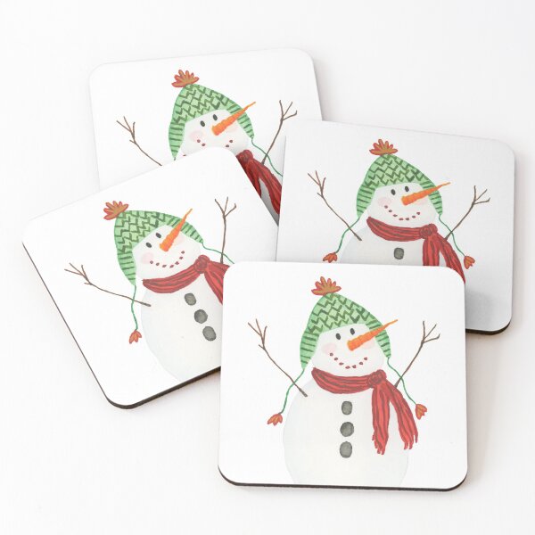 Item preview, Snowman - Perfect Holiday Gift - Painted in Christmas Colors designed and sold by Susan Prolman.
