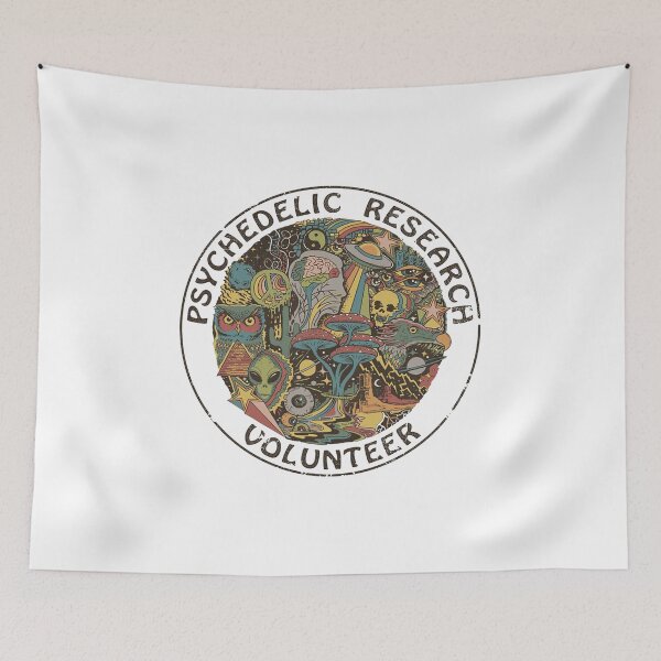 Item preview, Psychedelic Research Volunteer designed and sold by sarajohnson7.