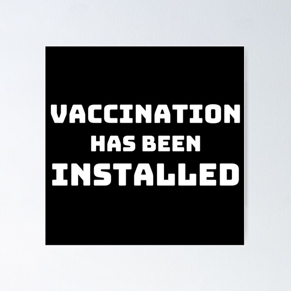 Item preview, Vaccination has been installed. designed and sold by Scubaloppy.