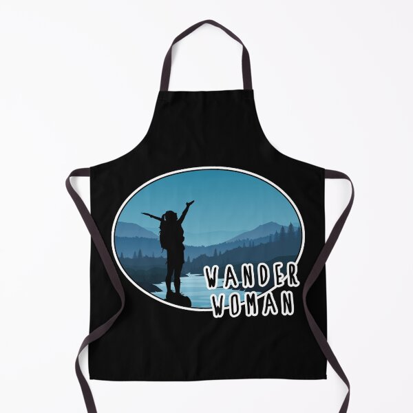 Item preview, Wander Woman | Blue landscape designed and sold by shirt-planet.