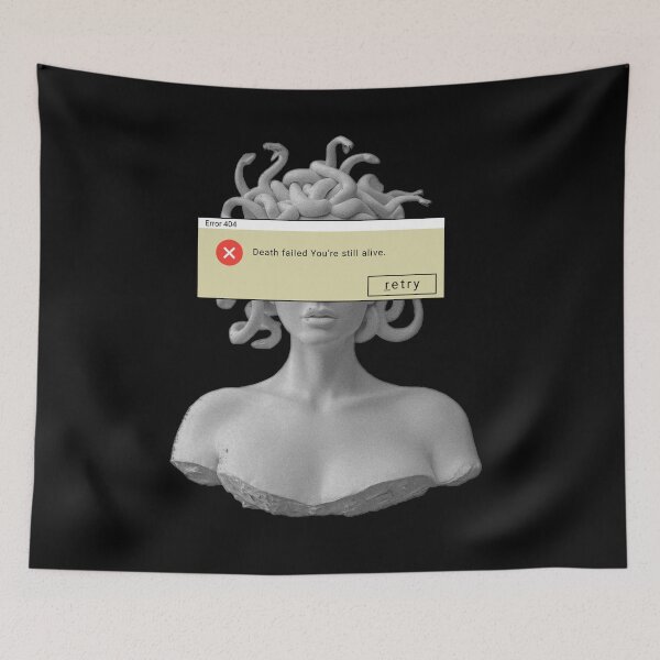Item preview, Medusa Error 404 designed and sold by Repayh.