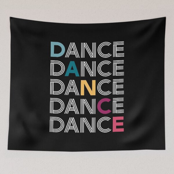 Item preview, Dance Colorful Typography designed and sold by opalime.