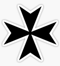 Pegatina Cruz de Malta