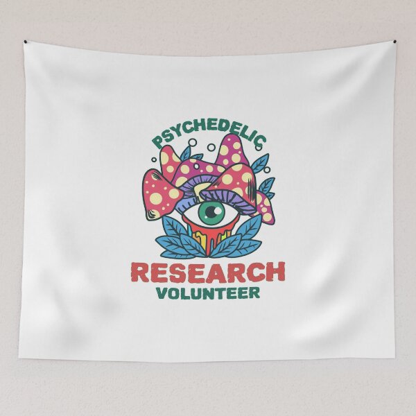 Item preview, Psychedelic Research Volunteer designed and sold by debrafisher.