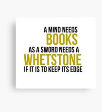 GAME OF THRONES - BOOKS Canvas Print