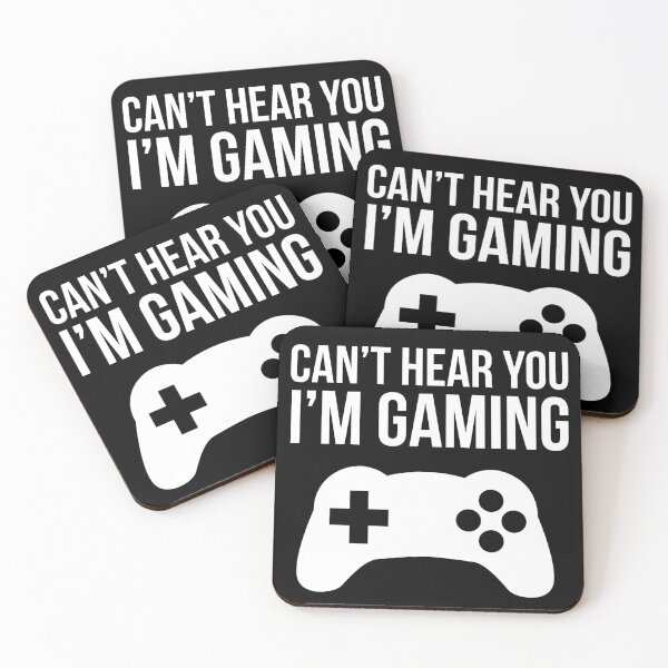 Item preview, Can't Hear You I'm Gaming designed and sold by evokearo.