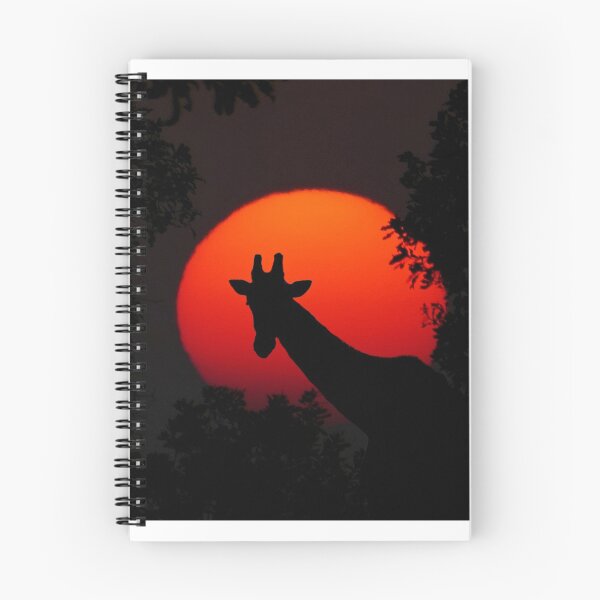 Artikelvorschau, Giraffe Sonnenuntergang Safari entworfen und verkauft von Patrick David.