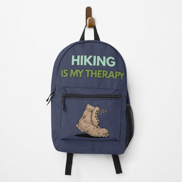 Item preview, Hiking is my Therapy, Hiking boots designed and sold by foramelie.