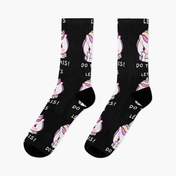 Item preview, Let's do this! New trending cute magical positive Unicorn quote pattern design 2020 designed and sold by TeenLake.