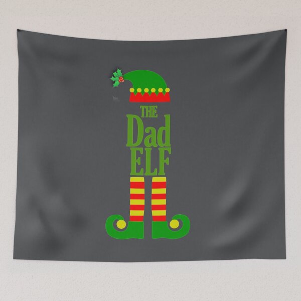 Item preview, The Dad Elf designed and sold by WordsmithNerd.