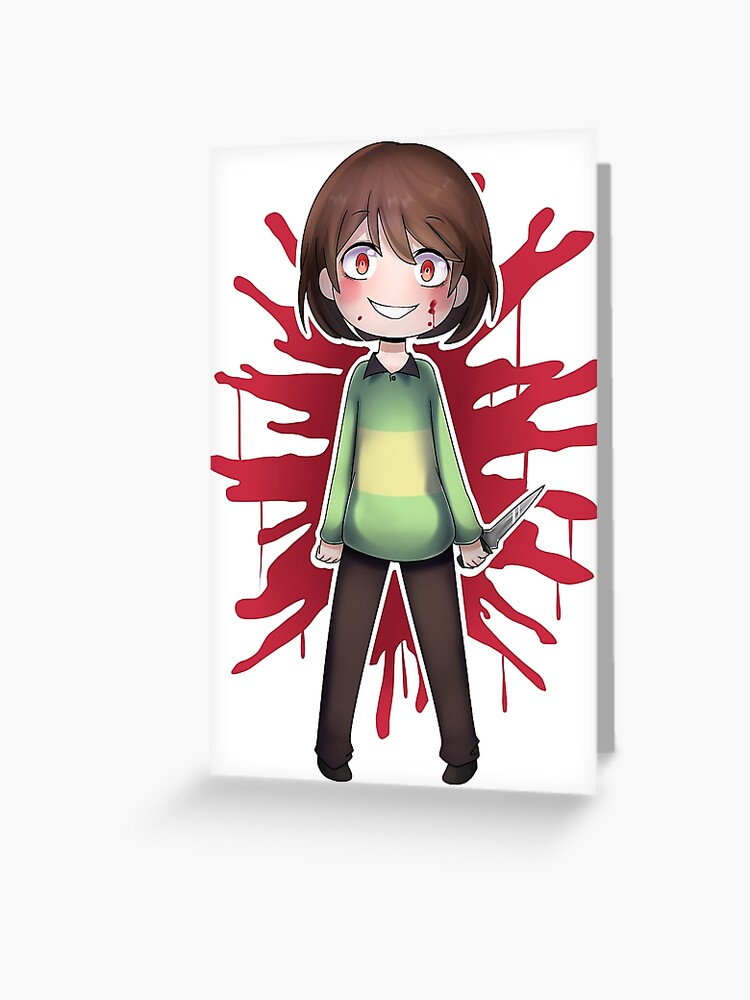 Chara, Undertale | Greeting Card