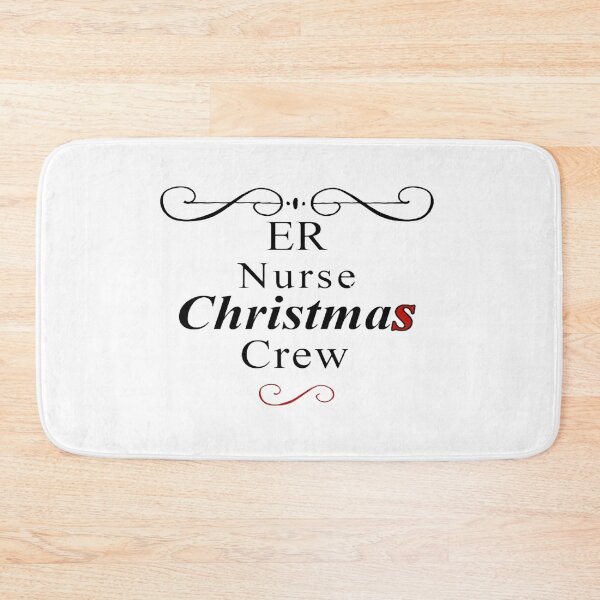 Item preview, Emergency Room Nurse Christmas Crew nurse appreciation  designed and sold by NancyArtDesigns.