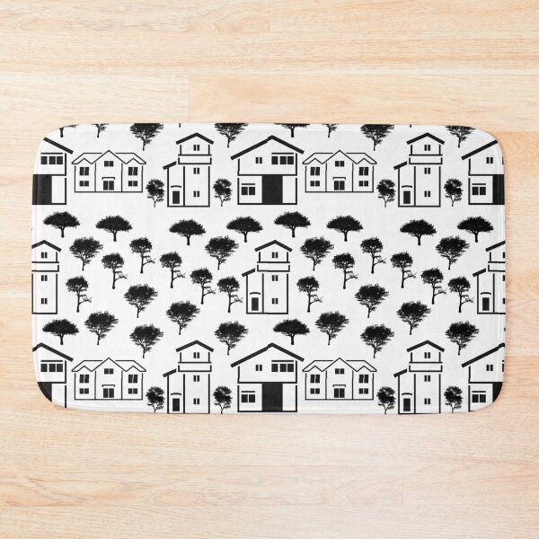 Item preview, Houses and Trees Greenspace designed and sold by AlteredAtelier.